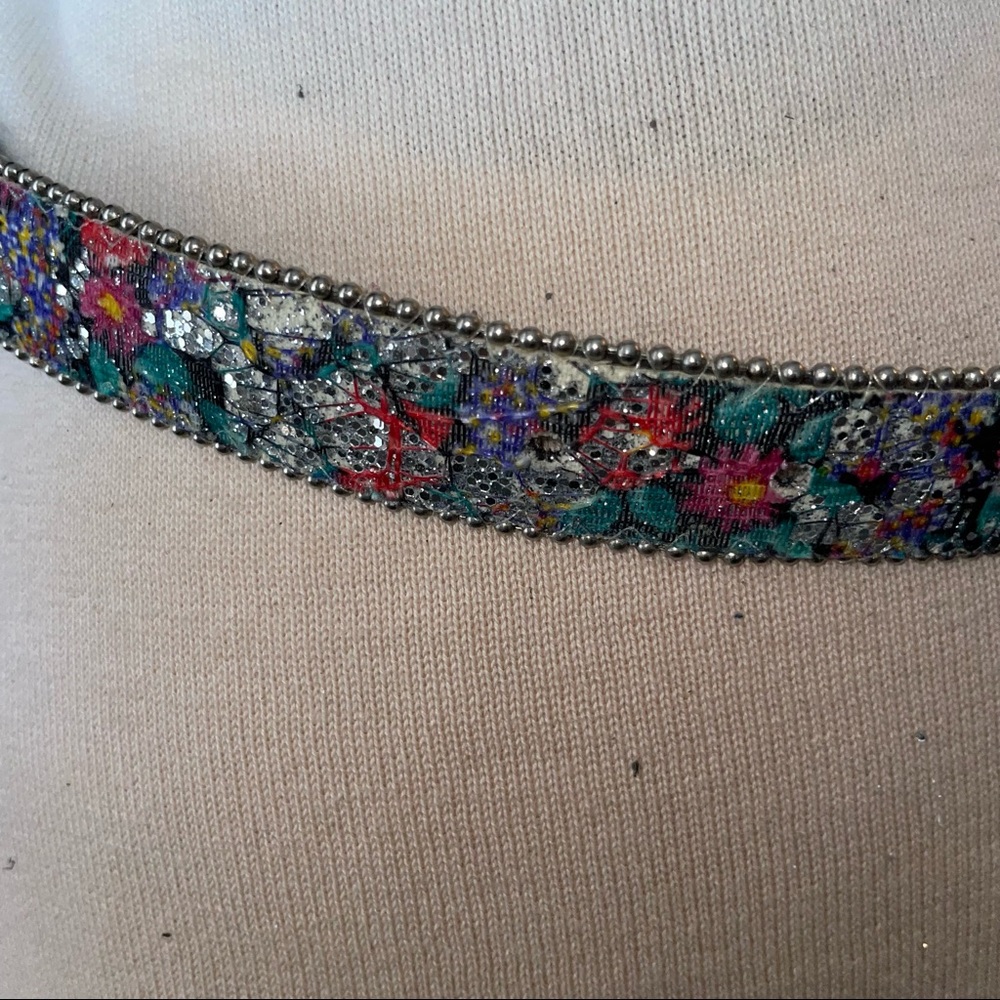 Multi Color Sparkly Design Belt - Picture 9 of 11